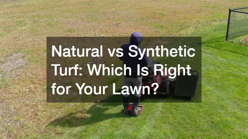 Natural vs Synthetic Turf  Which Is Right for Your Lawn?