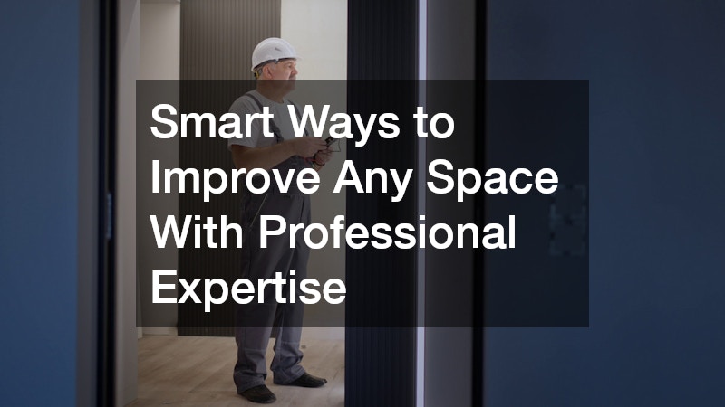 Smart Ways to Improve Any Space With Professional Expertise